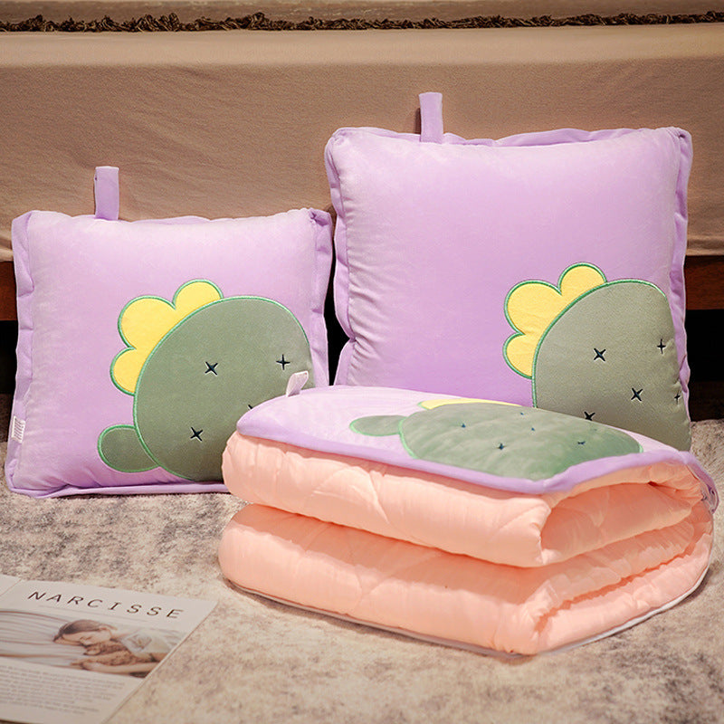 Plush Cushion Set with Cactus Design Stornfield