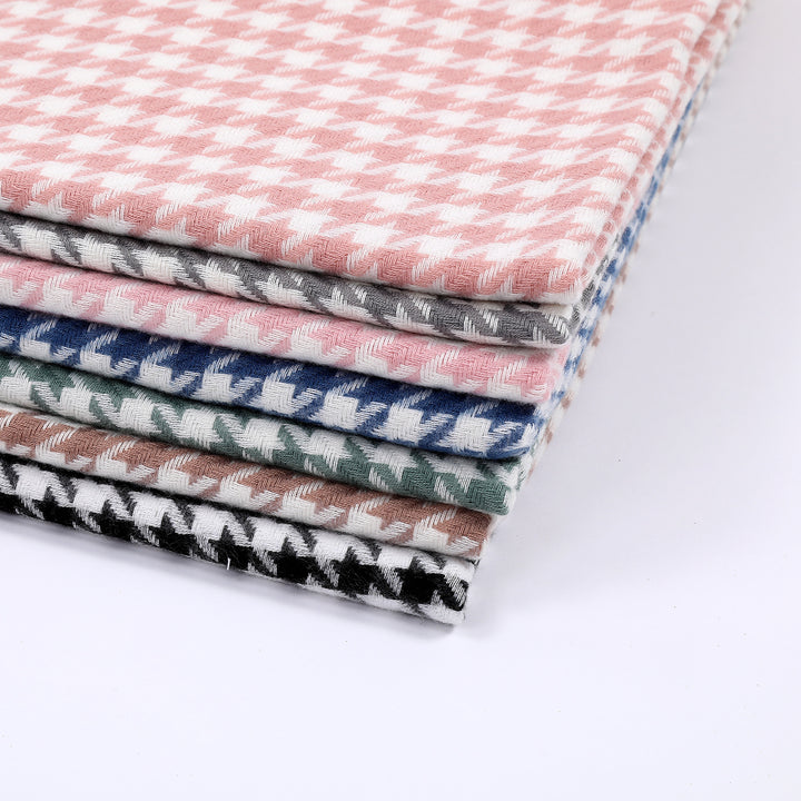Ladies elegant scarf with houndstooth pattern Stornfield