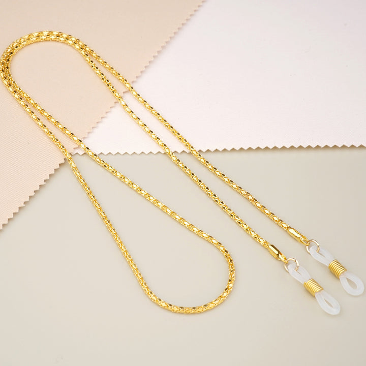 Gold-Plated Twisted Link Eyewear Chain Stornfield