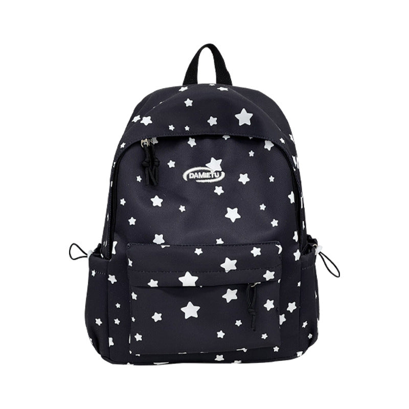 Star-Patterned Lightweight Backpack Stornfield