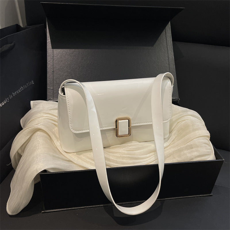 Elegant Patent Leather Handbag