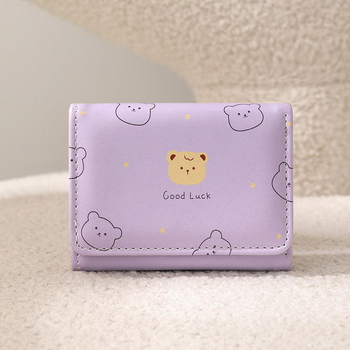 Cute Bear-Themed Cardholder