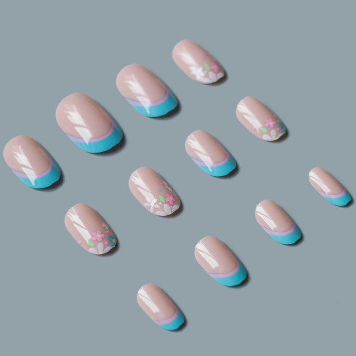 Artistic Floral and Geometric Nail Art Design Kit