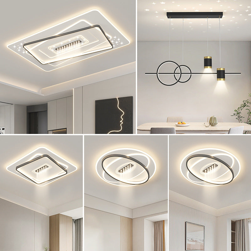 Modern Minimalist LED Ceiling Light Fixture