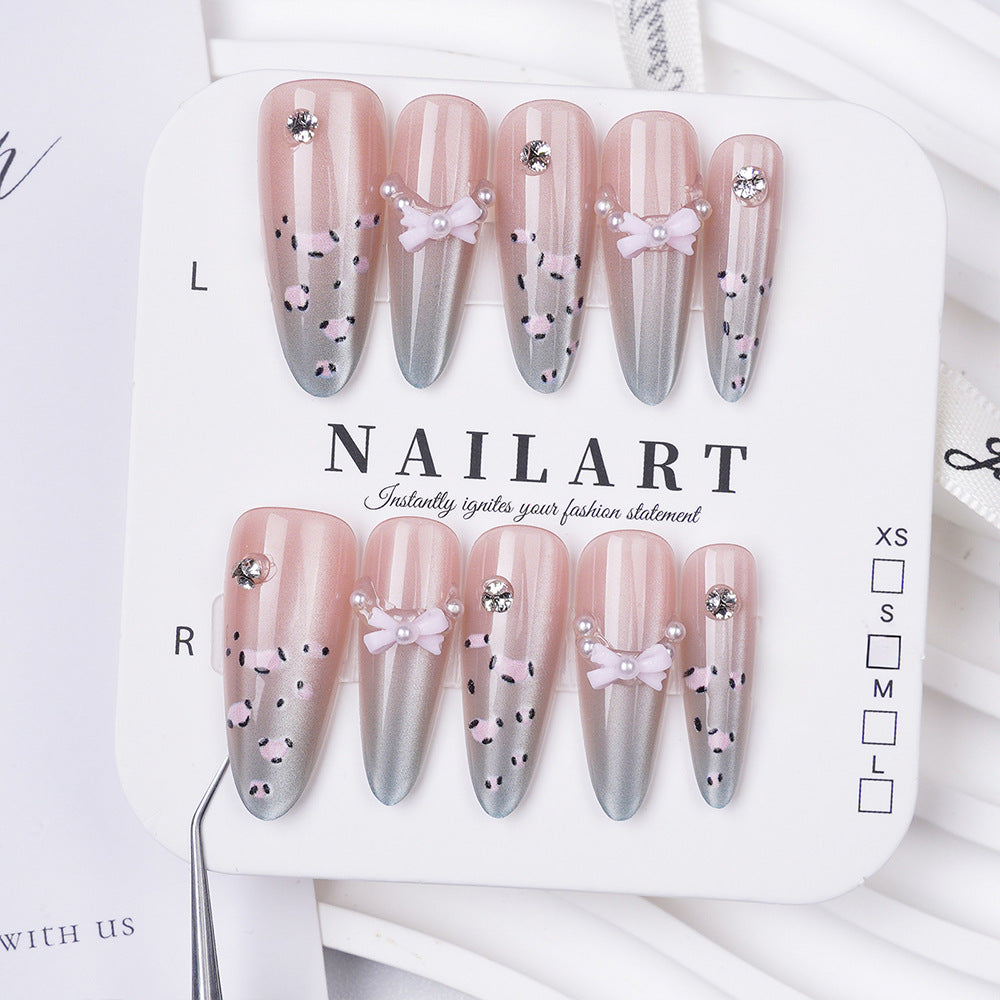 Artistic 3D Butterfly Press-On Nail Set Stornfield