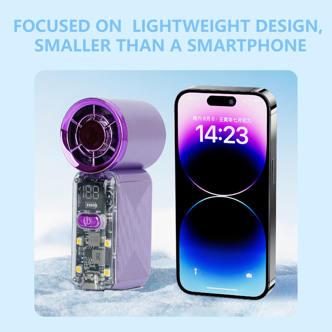 Smart USB Rechargeable Desk Fan Stornfield
