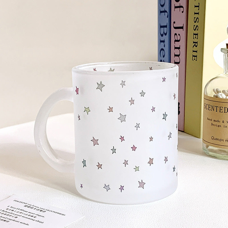High-quality ceramic mug with sparkling star design Stornfield