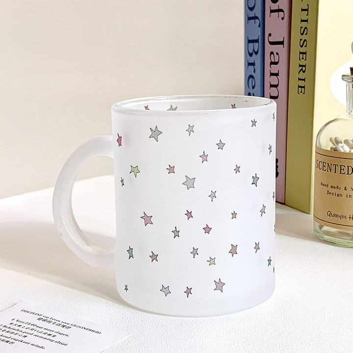 High-quality ceramic mug with sparkling star design Stornfield