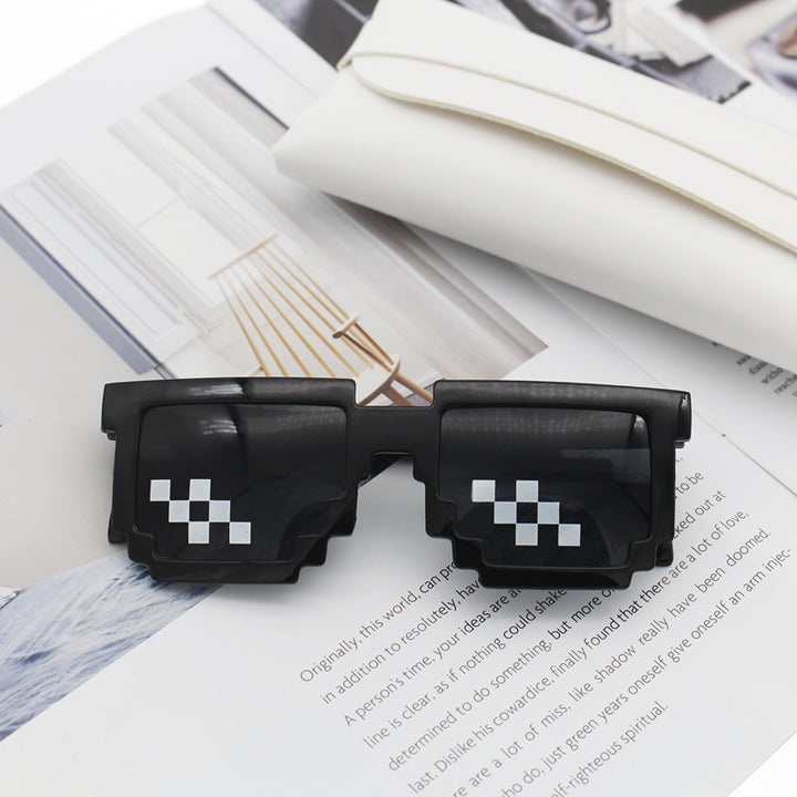 Ladies Retro Sunglasses in Stylish Pixel Design Stornfield
