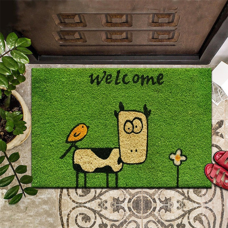 Bear-Themed Welcome Mat