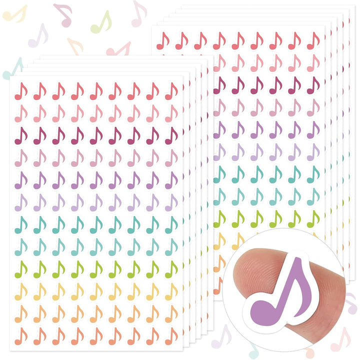 Music Note Decorative Sticker Set Stornfield