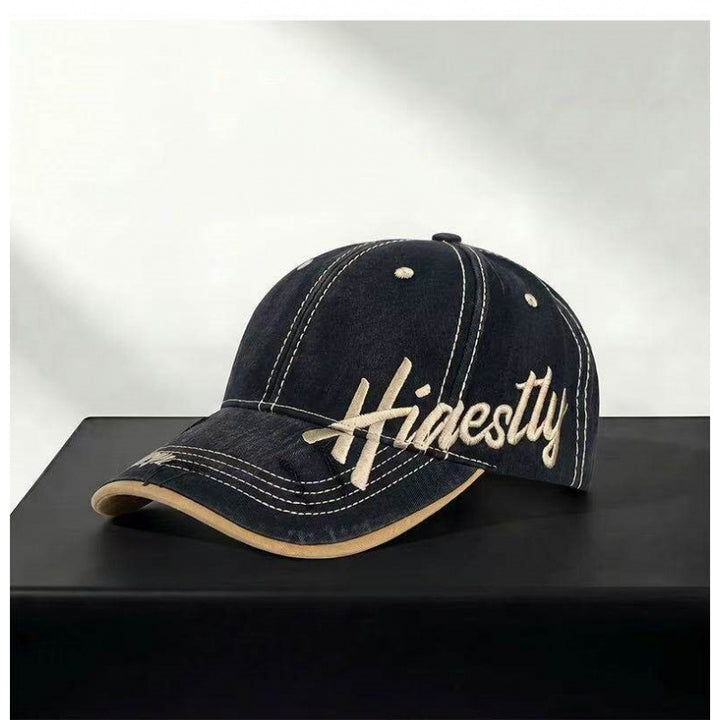 Women's Distressed Casual Graphic Baseball Cap Stornfield