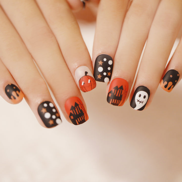 Creative Halloween Nail Art Stornfield