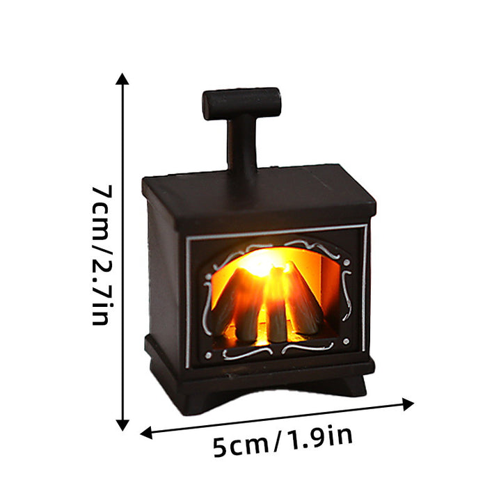 Decorative Mini Lantern with Warm Light Stornfield