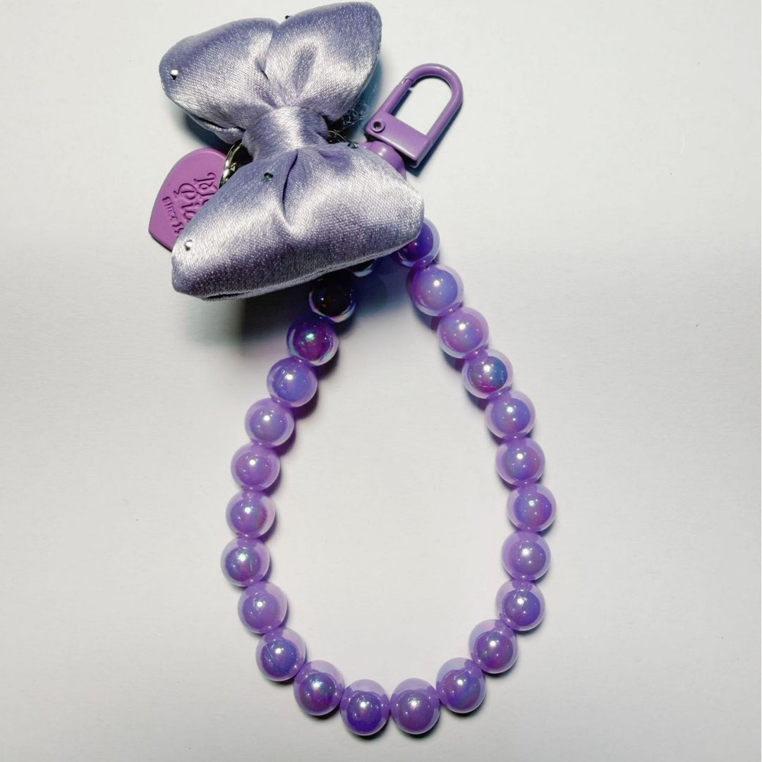 Stylish Beaded Keychain with Bow Stornfield