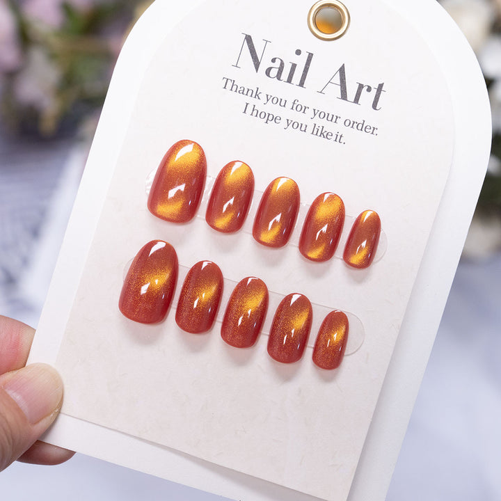 Ombre Glossy Nail Art