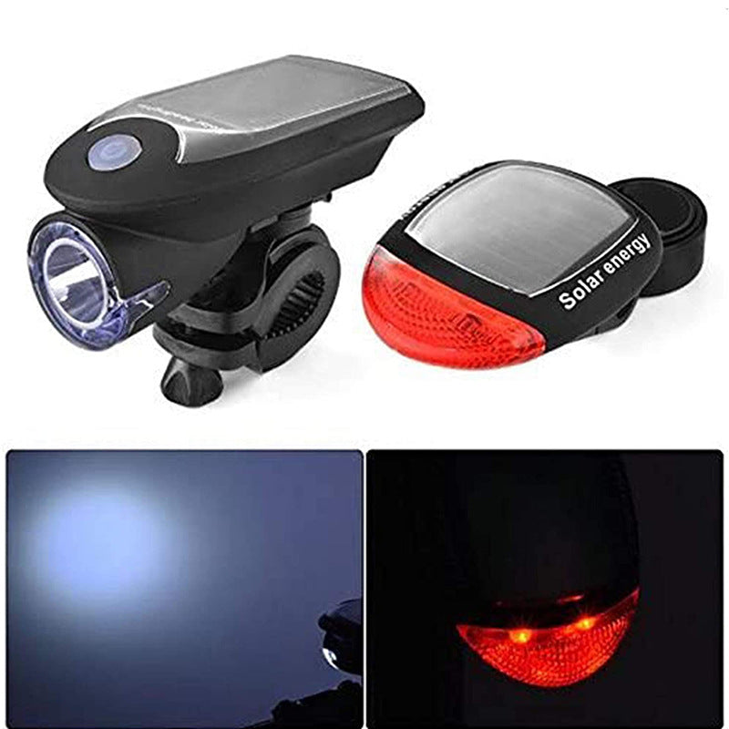 Solar-Powered High-Visibility Bike Headlight Stornfield