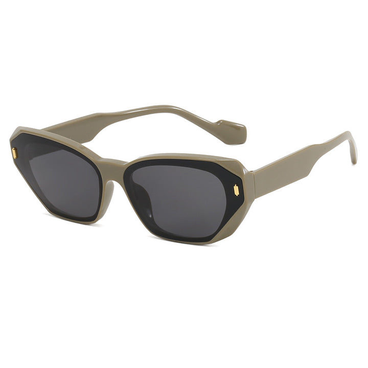 Women’s geometric designer sunglasses with distinctive frame Stornfield