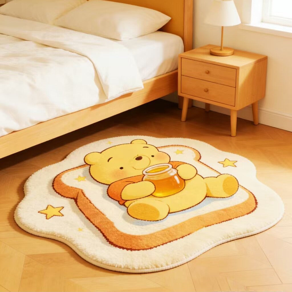 Adorable Cartoon Character Floor Mat for Home
