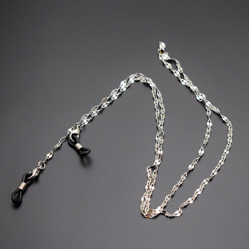 Stylish Silver Chains Eyewear Retainer Stornfield