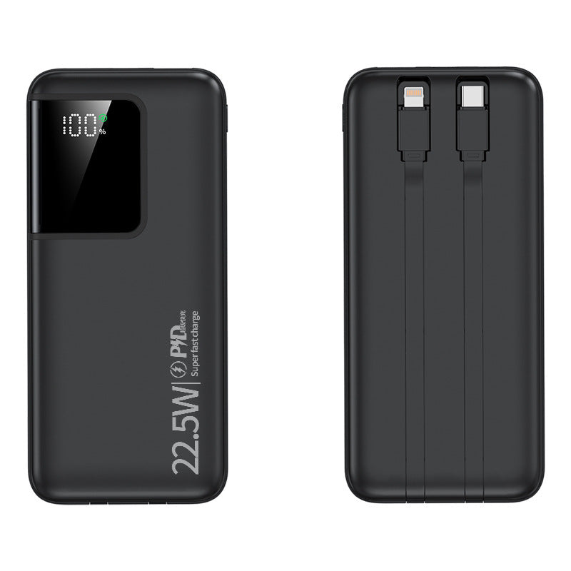 Power bank with dual fast charging ports and digital capacity display Stornfield