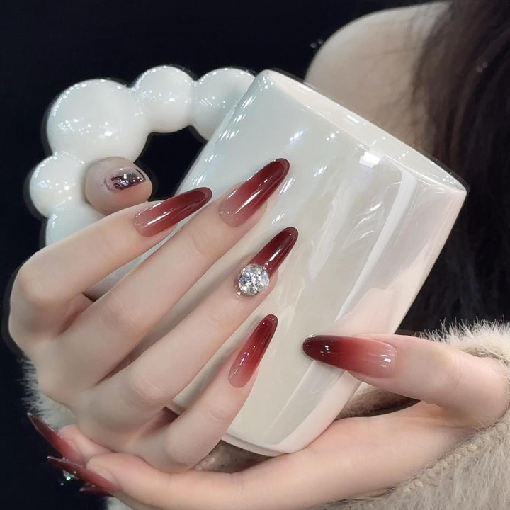 Luxury Ombre Press-On Nails Stornfield
