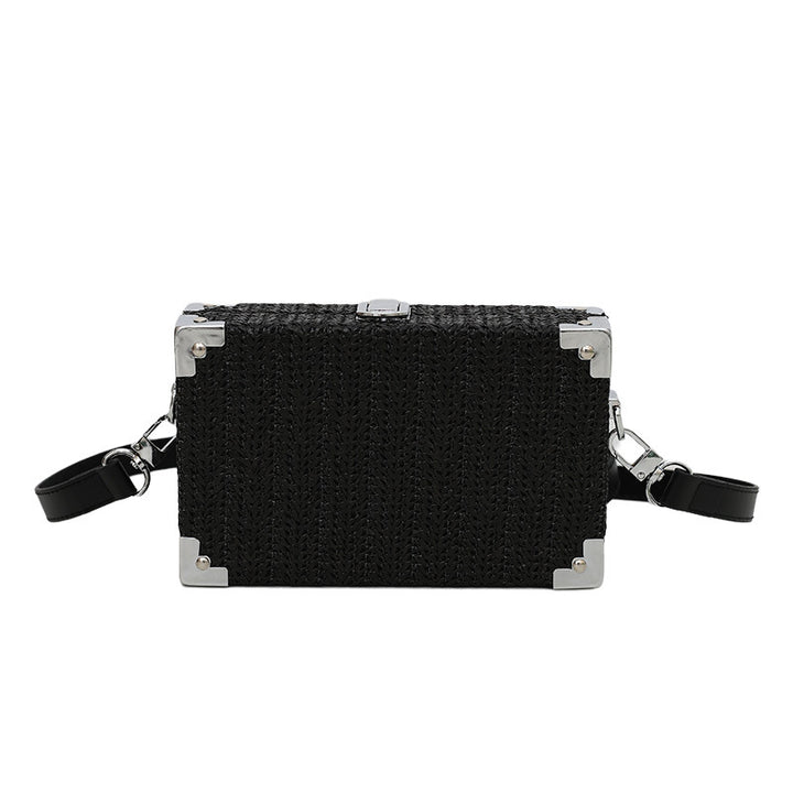 Chic Textured Crossbody Clutch