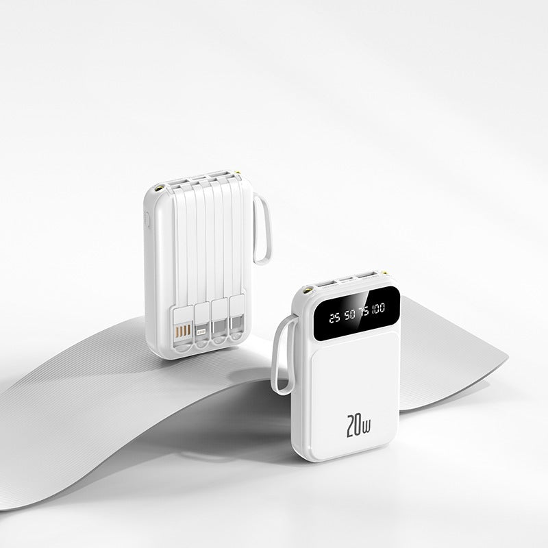 Portable power bank with integrated fast charging function and LCD display Stornfield
