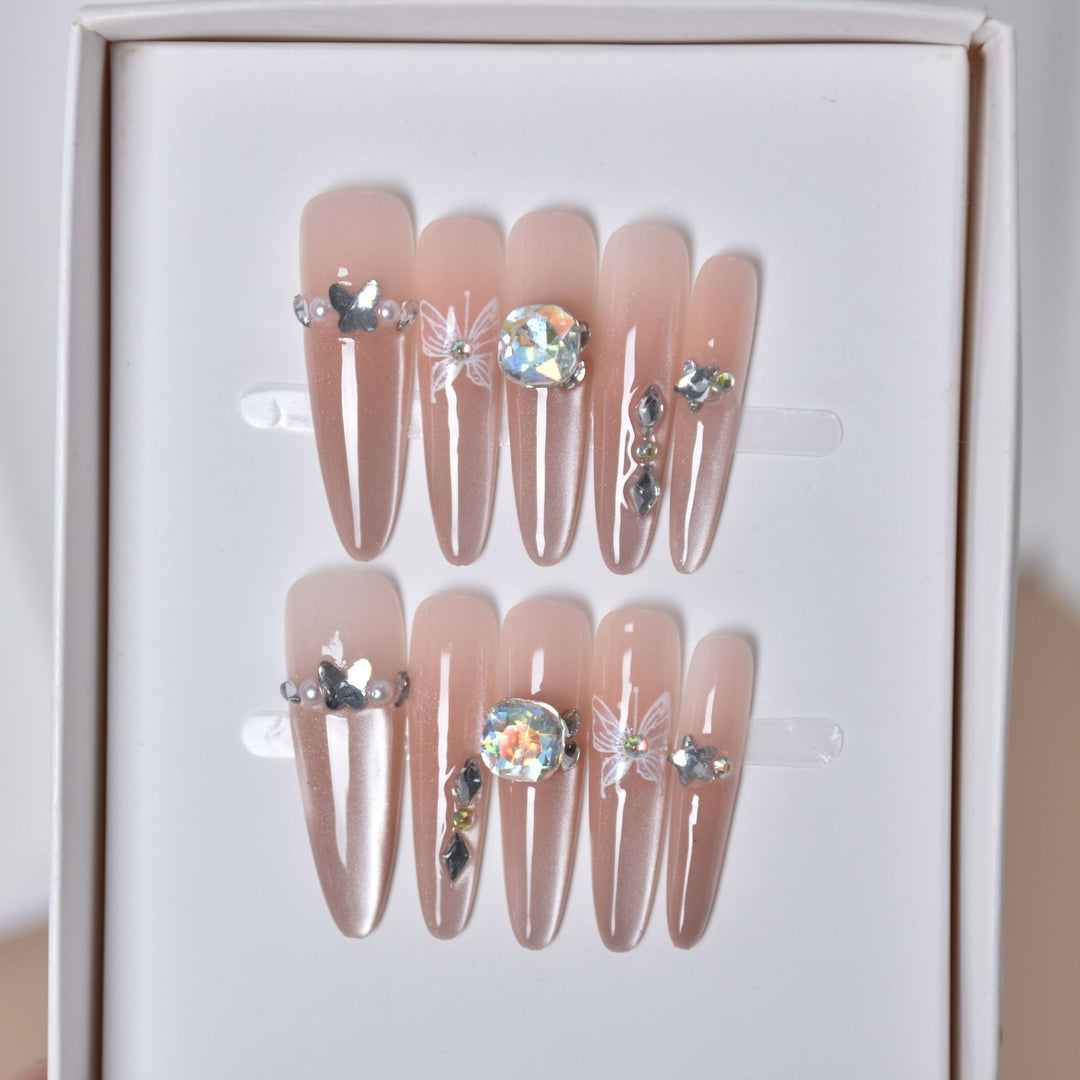 Premium Decorative Press-On Nail Extensions Stornfield 1787316116