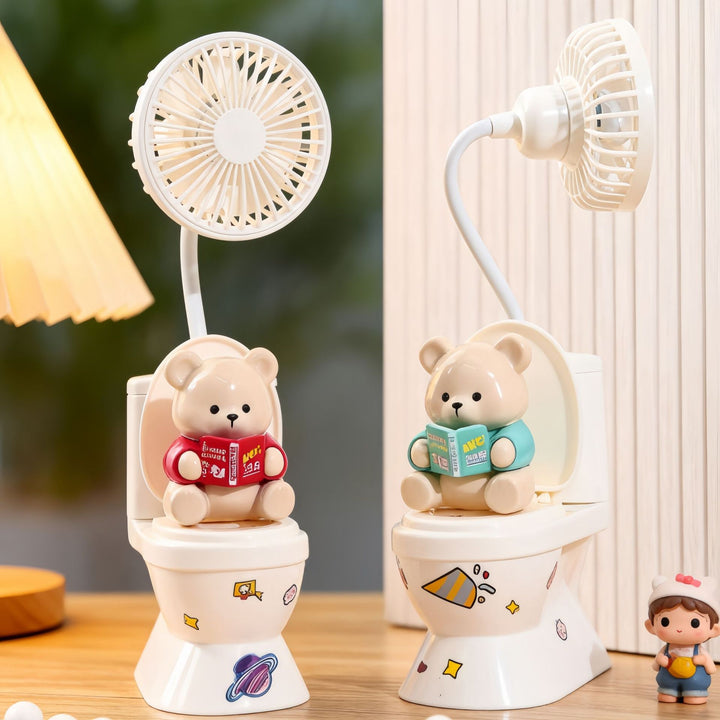 Unisex Creative Table Fan with Processed Design Stornfield
