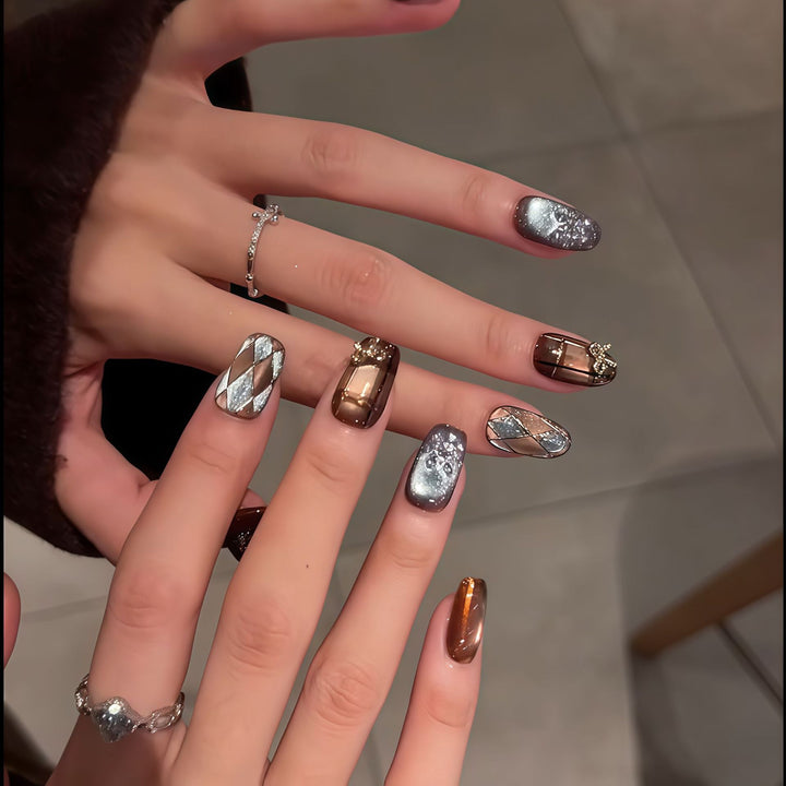 Luxury Accented Artificial Nails Stornfield