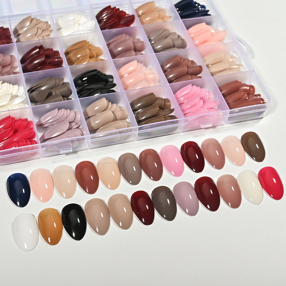 Premium Soft Gel Press-On Nail Tips Collection Stornfield