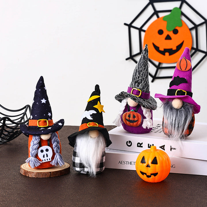 Decorative Halloween Gnome Figure Stornfield