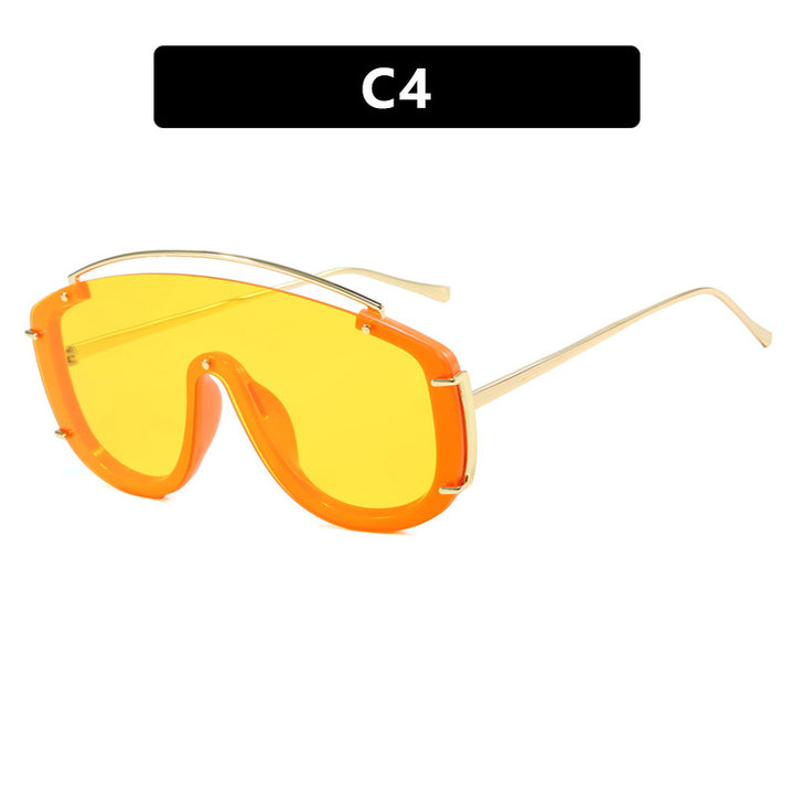 Ladies futuristic oversized sunglasses Stornfield