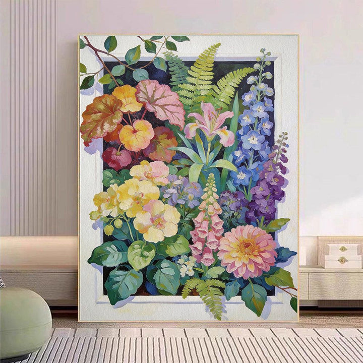 Floral Botanical Canvas Art Print Stornfield