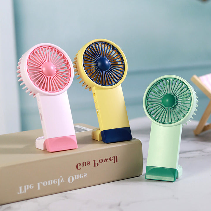 Ladies portable mini fan with ergonomic handle Stornfield