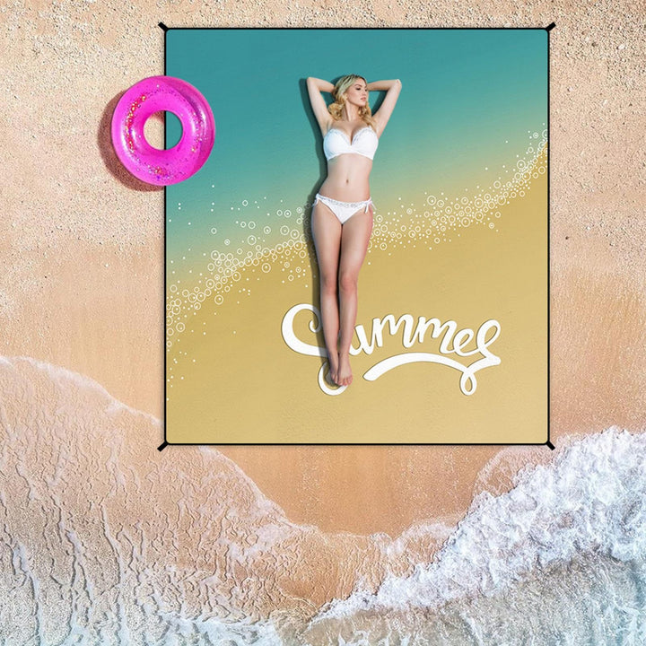 Ladies multifunctional beach blanket Stornfield