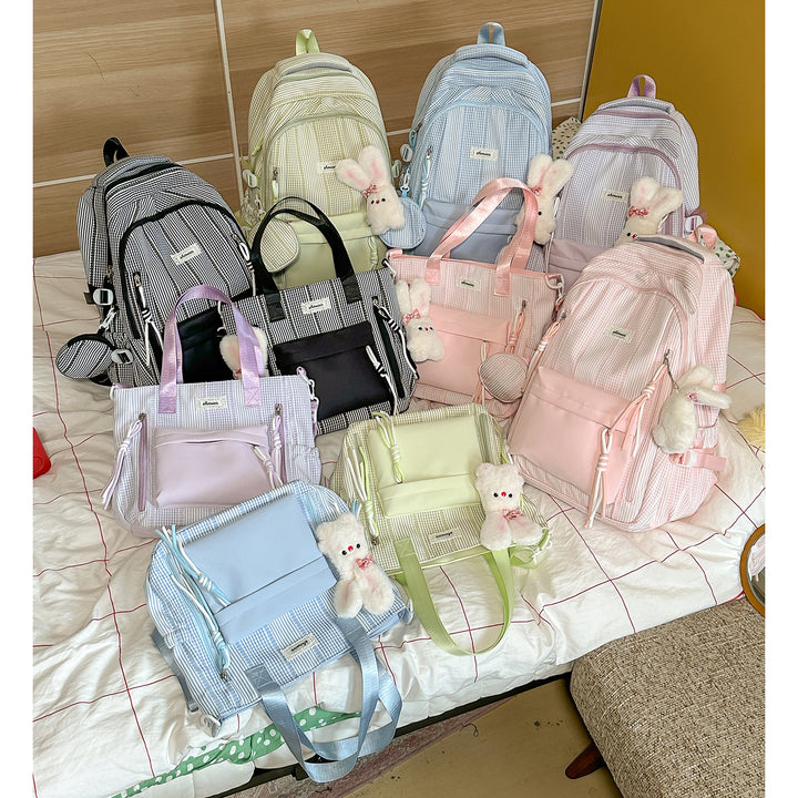 Multi-Functional Striped Backpack Stornfield