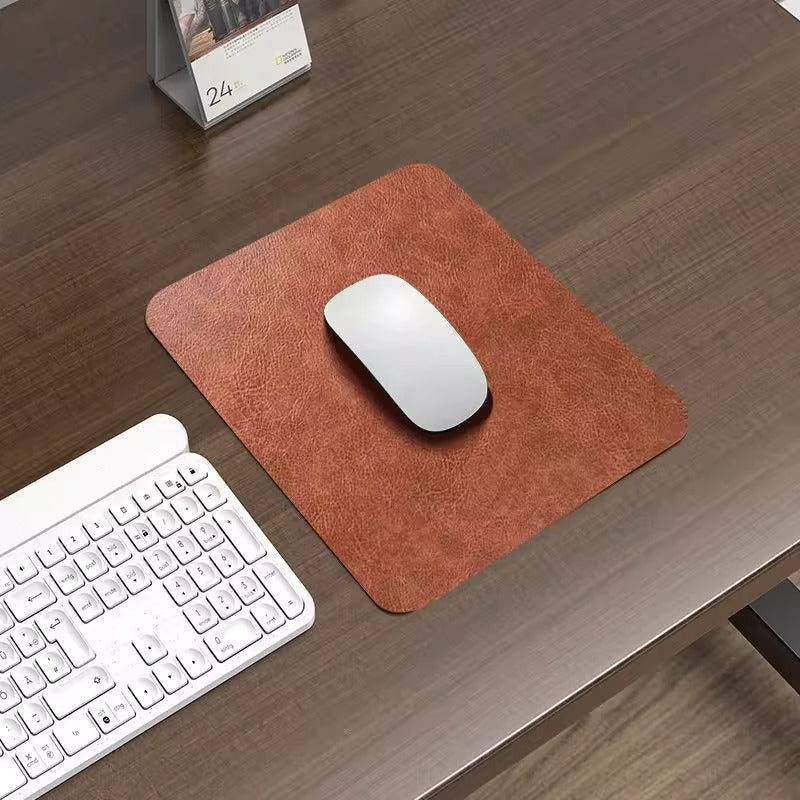 Textured Leather Mouse Pad