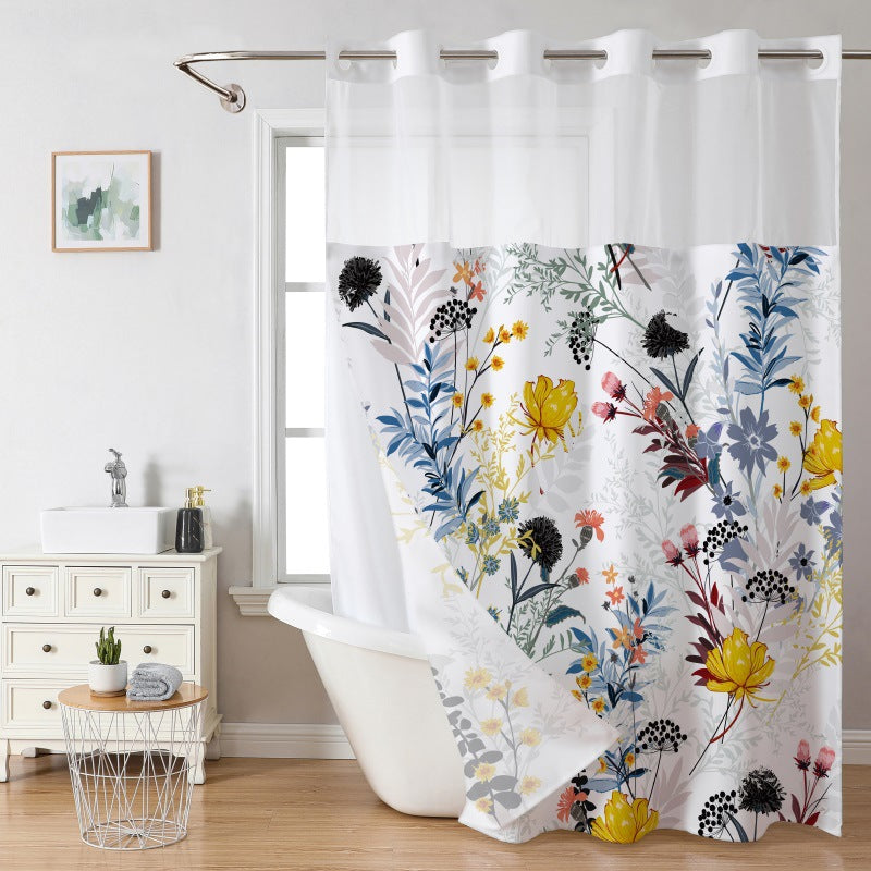 Artistic Floral Shower Curtain Stornfield