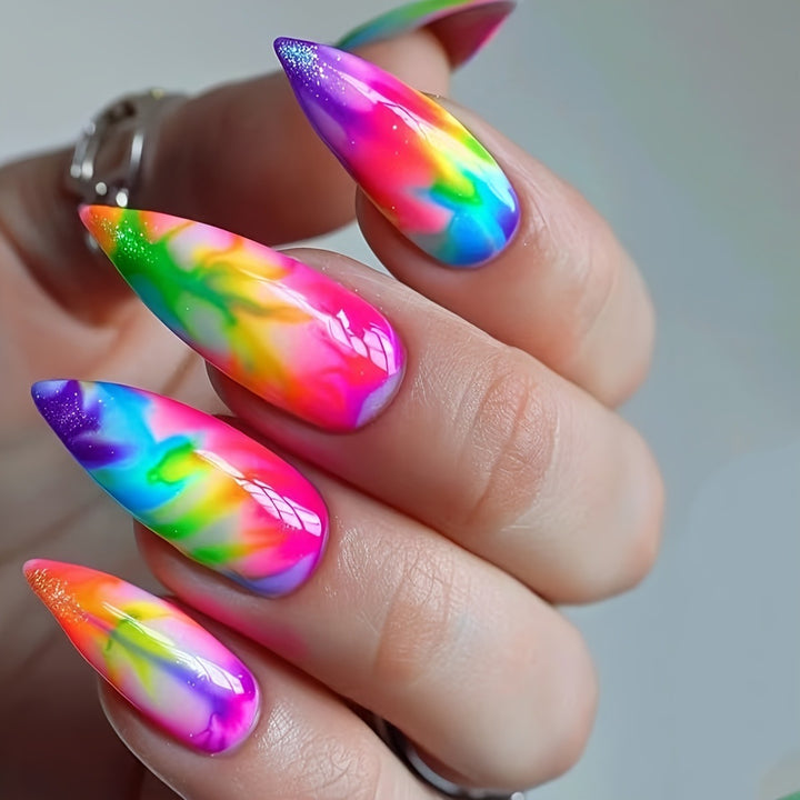 Gradient Color Artificial Nail Set Stornfield