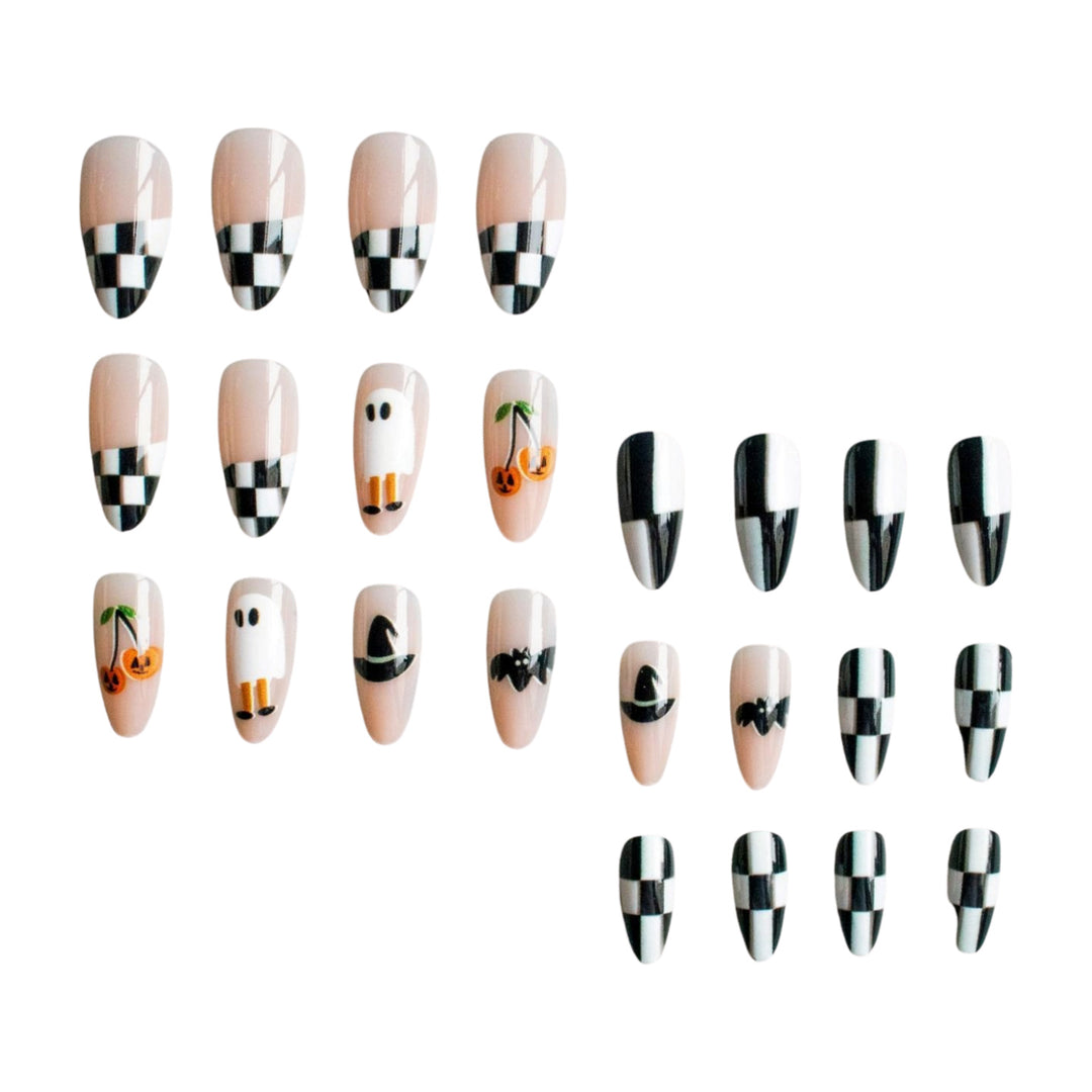 Halloween-Themed Artistic Nail Art Set