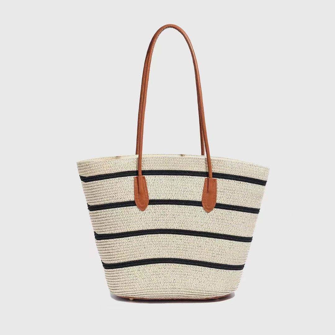 Sleek beach bag with matching sun hat Stornfield