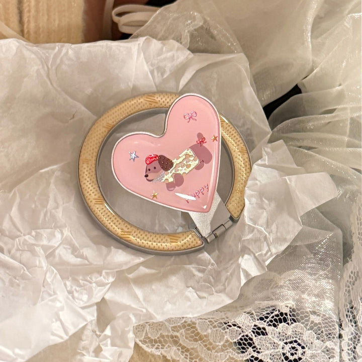 Heart-shaped hand mirror Stornfield