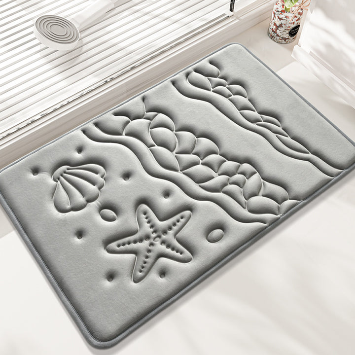Coastal Themed Shower Mat