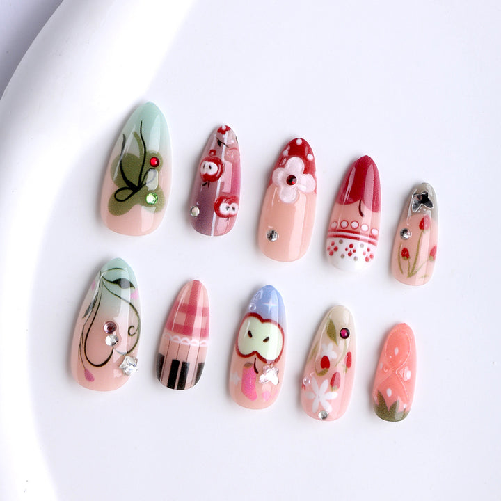 Artificial nails with creative designs and unique patterns Stornfield