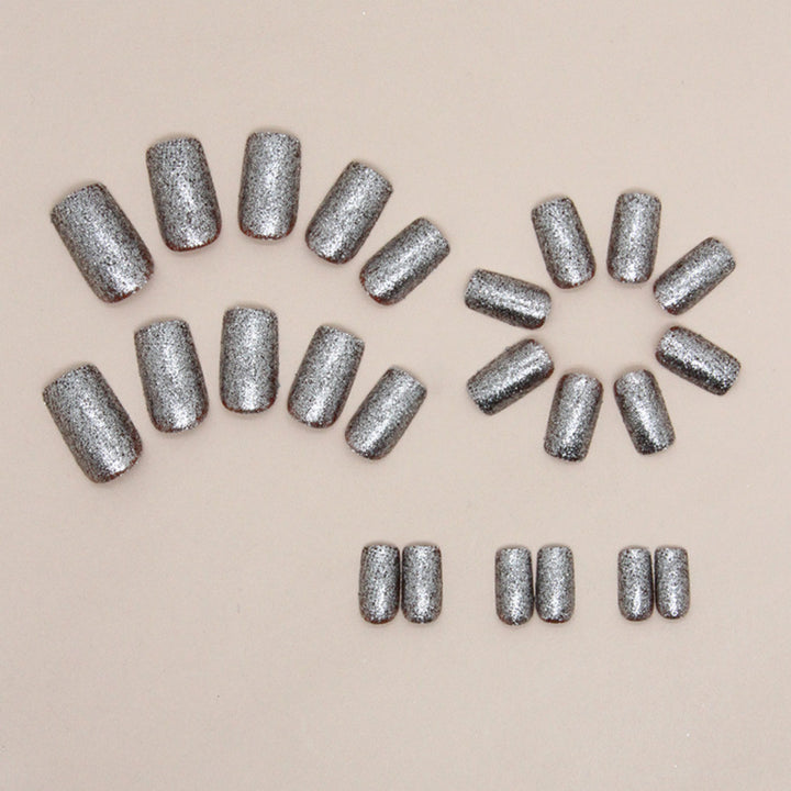 Glittery Press-On Nail Extensions Stornfield