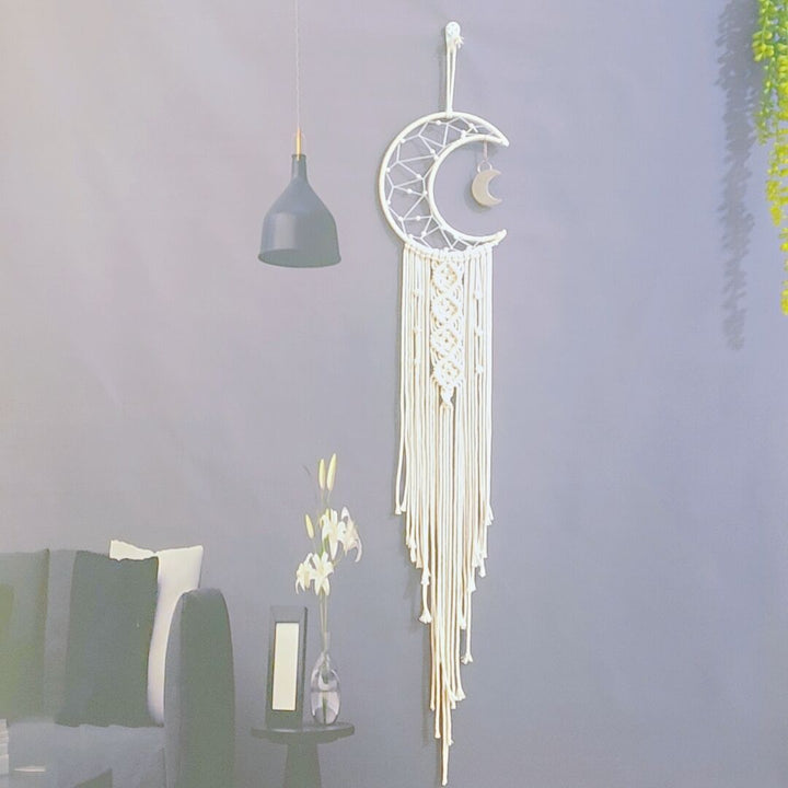 Macrame Moon Wall Hanging Stornfield