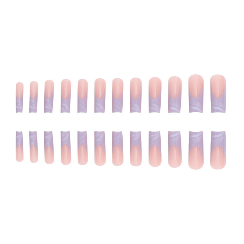 Long Acrylic Press-On Nail Set with Ombre Effect Stornfield