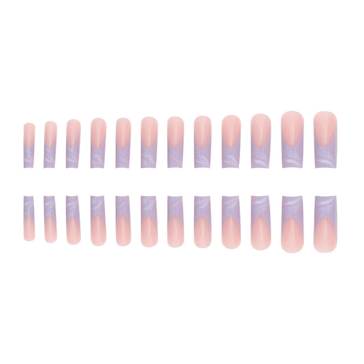Long Acrylic Press-On Nail Set with Ombre Effect Stornfield